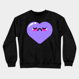 Proud purple heart Crewneck Sweatshirt